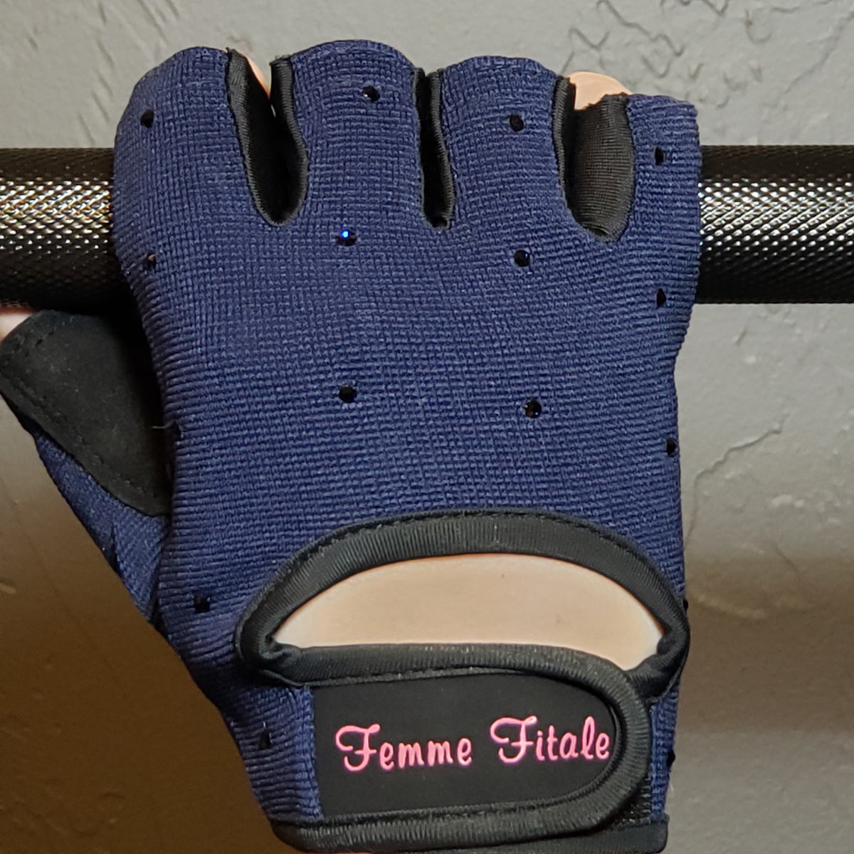 Buy Women's Fitness Gloves - Frozen Blue Sunset (L) Online