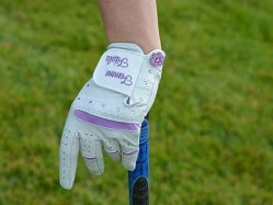 Lavender Femme Fitale Fitness Swarovski Crystal Embellished Left Hand Golf Glove